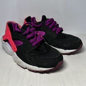 Nike Kids Shoes Sneakers Huarache Purple, Size 6Y‎ 854280-001